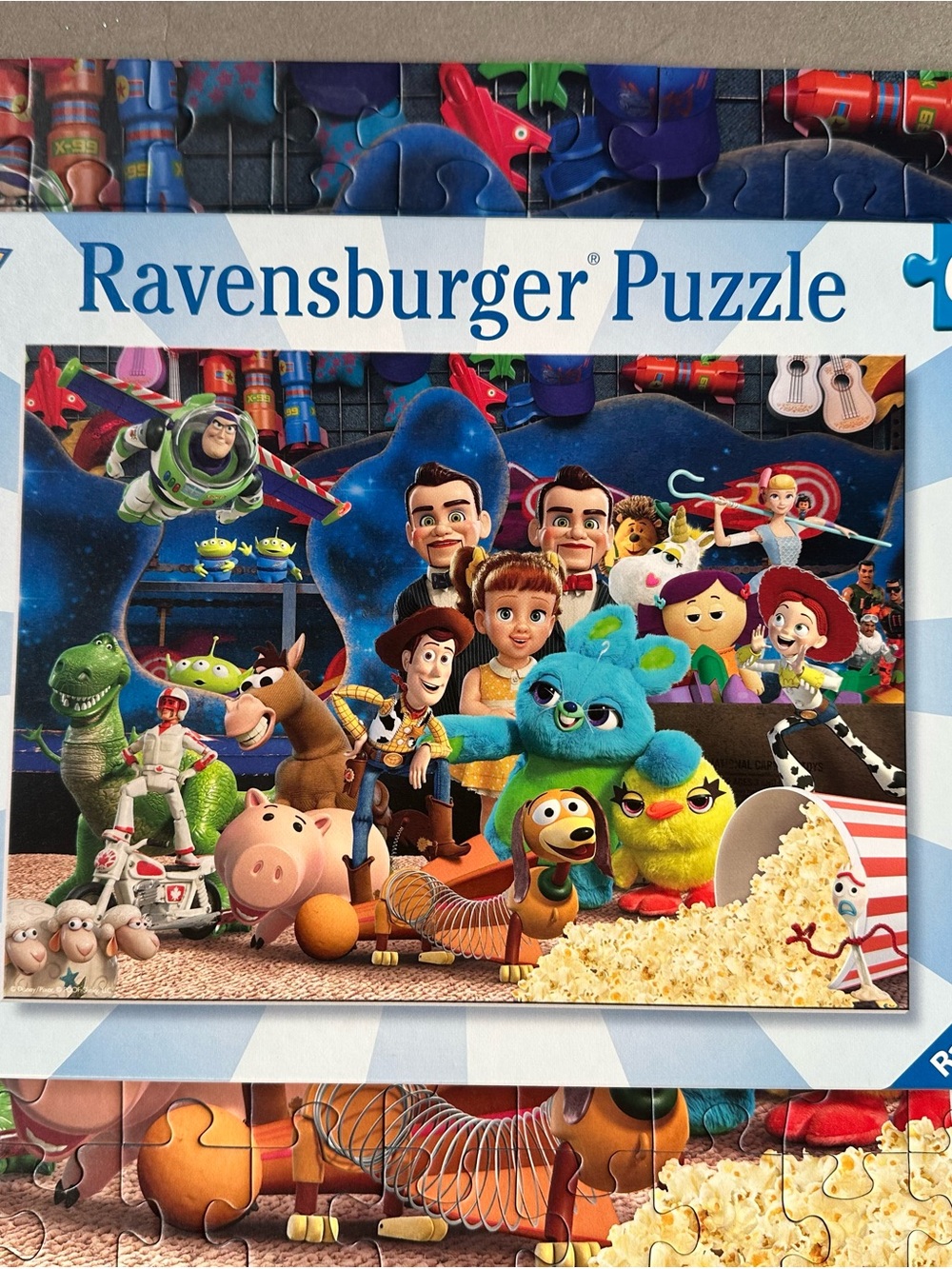 Ravensburger Toy Story Duo 100-Piece XXL Puzzle Set - Blue & White Boxes - Picture 4 of 5
